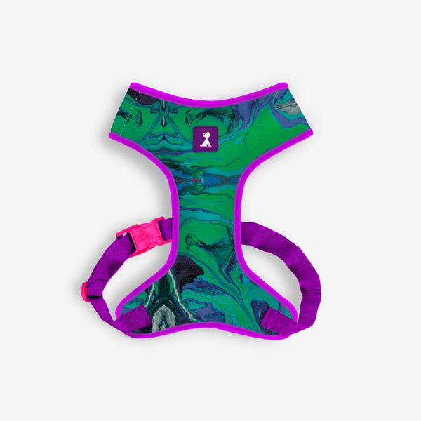 Pechera para perro transpirable Monarcas Pets color verde