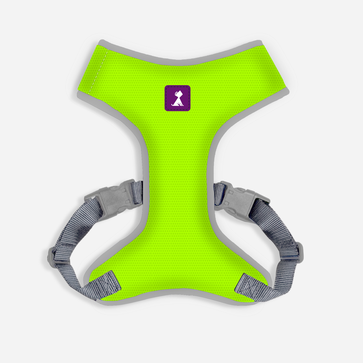 Pechera Reflectiva Neón para Perros - Comodidad, Seguridad y Estilo 🐾✨ Monarcas